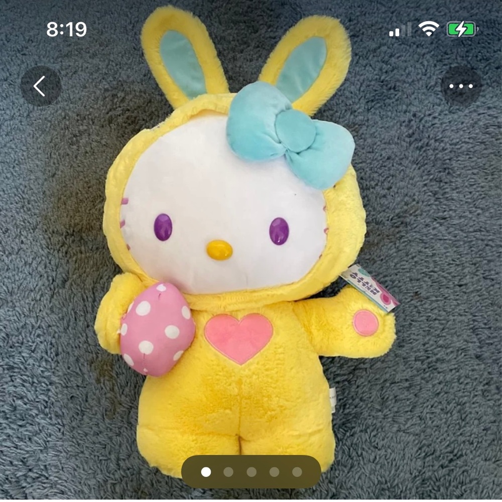 NWT HELLO KITTY EASTER BUNNY